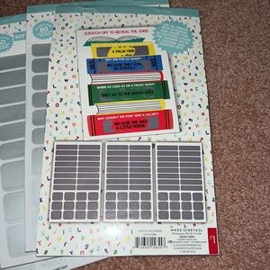 NWT 4pc Scratch Off sticker Books (3sheets each)